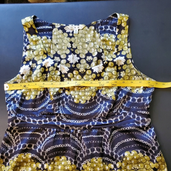 Cabi Pearls & Chains Silk Tank - Picture 6 of 10